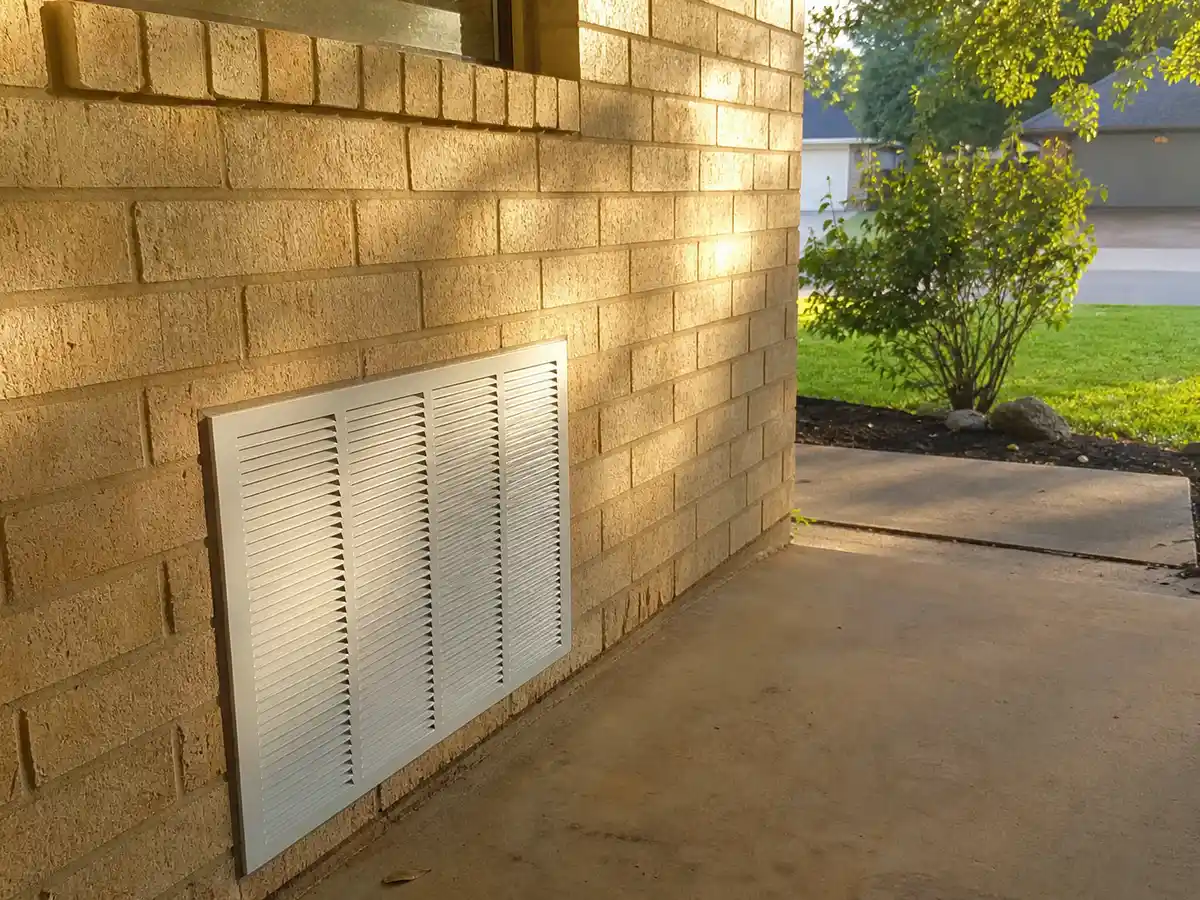 Freshly cleaned vent back in place — completed job in Houston, TX