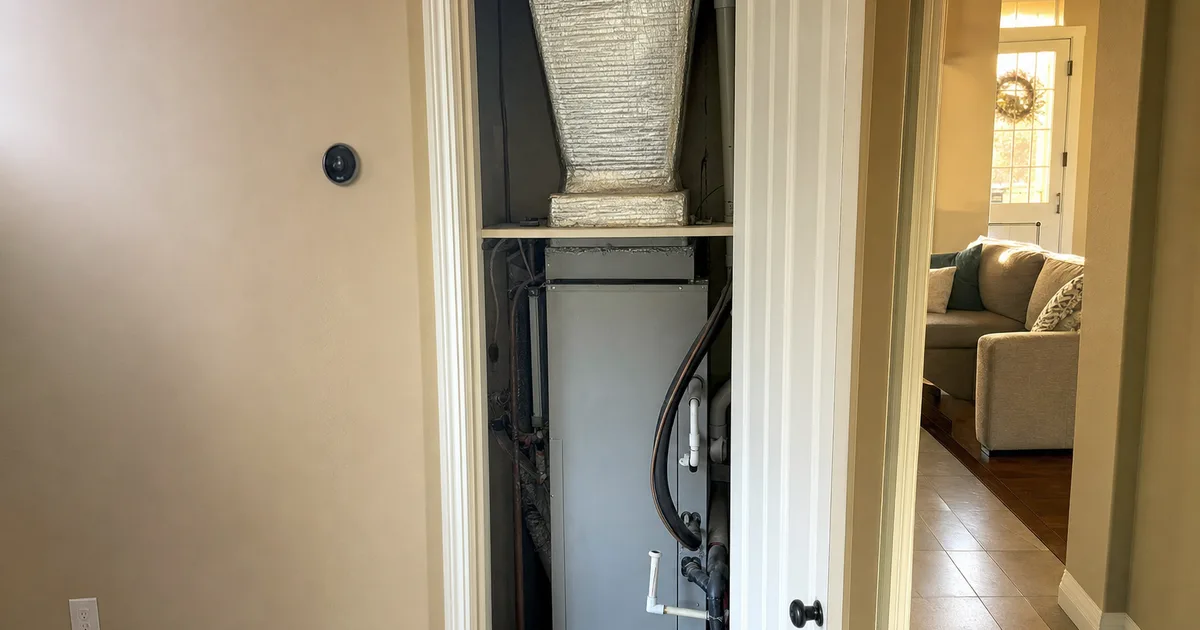 A Home Air Vent And Ductwork — Houston, TX
